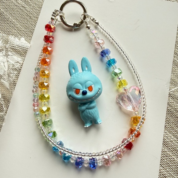 Crystal Keychain with Doll - Picture 3 of 5